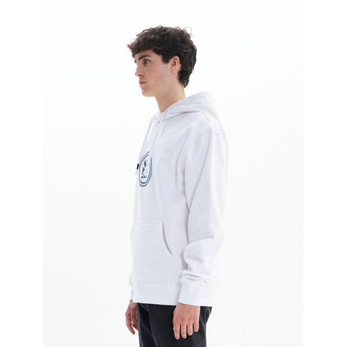 Hoodies Basehit 222.BM20.16 White Φούτερ