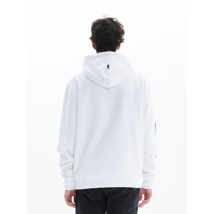 Hoodies Basehit 222.BM20.16 White Φούτερ