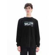 Μπλούζα μακρύ μανίκι  Basehit 222.BM31.12 Black