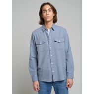 Πουκάμισο Big Star Gower LS 400 Blue