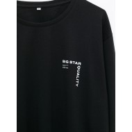 Μπλούζα  Big Star Kenny Longsleeve 906 Black