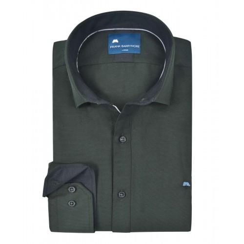 Πουκάμισο Frank Barrymore Oxford 21518.4 Khaki Πουκάμισο Frank Barrymore Oxford 21518.4 Khaki