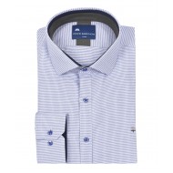 Πουκάμισο Frank Barrymore 51801.1 White-Blue