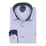 Πουκάμισο Frank Barrymore 51801.1 White-Blue