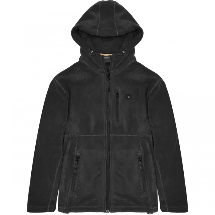 Ζακέτα Fleece Rebase RMFT-12 Black Ζακέτες