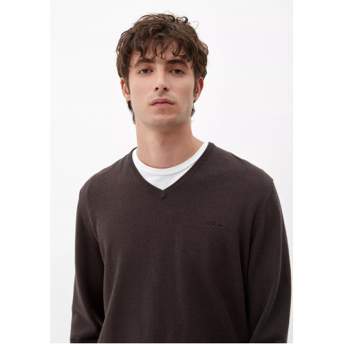 Πουλόβερ s.Oliver Basic V 2040666 N 88W0 Mocca