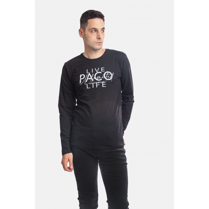 Μπλούζα Paco 2381027 Black Μπλούζες