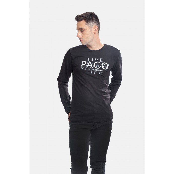 Μπλούζα Paco 2381027 Black Μπλούζες