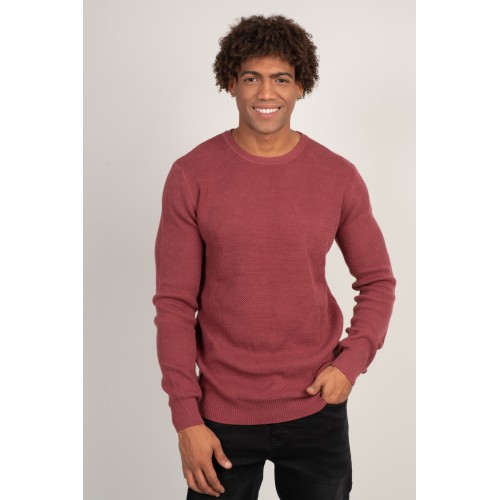 Πλεκτό Rebase 232.RKNIT.077 Berry Πλεκτό Rebase 232.RKNIT.077 Berry