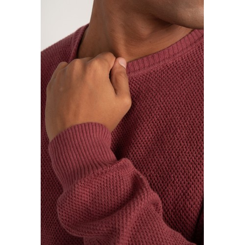 Πλεκτό Rebase 232.RKNIT.077 Berry Πλεκτό Rebase 232.RKNIT.077 Berry