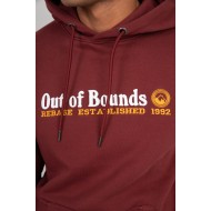 Φούτερ Rebase 232.RTOP.094 Bordo