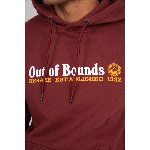 Φούτερ Rebase 232.RTOP.094 Bordo