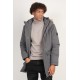 Μπουφάν Rebase 232.RJK.189 Grey Χειμερινά  Μπουφάν