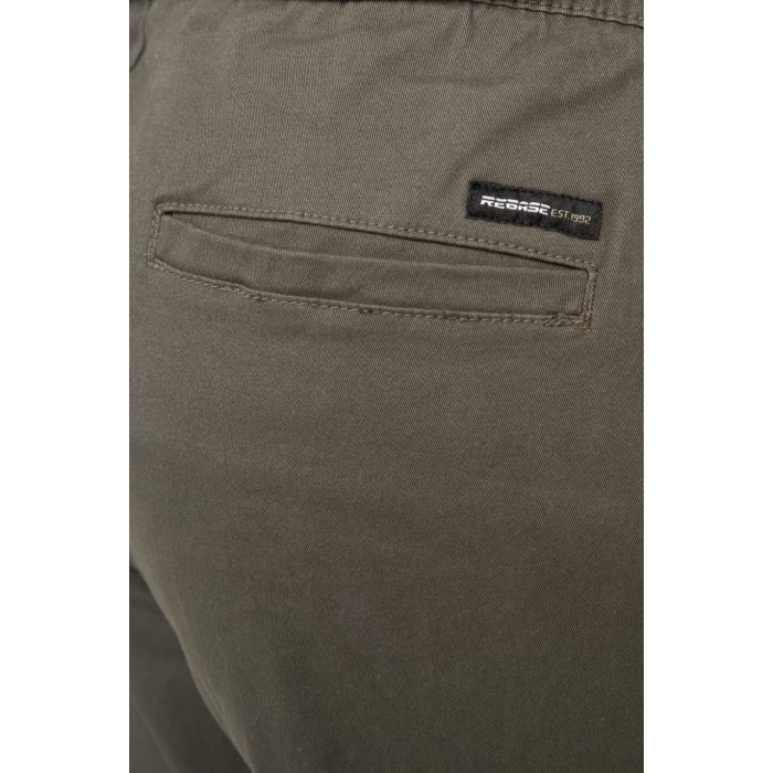 Παντελόνι Chinos Jogger Rebase 232.RCP.008 Pesto Παντελόνια