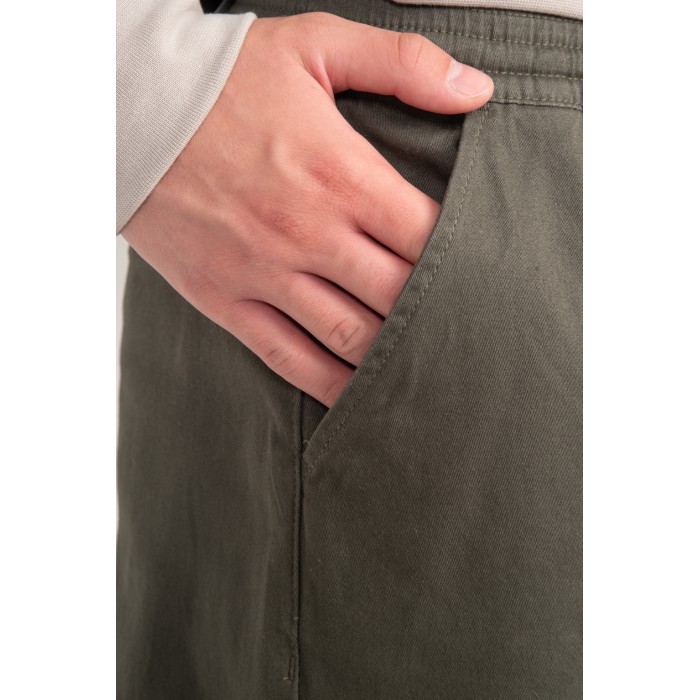 Παντελόνι Chinos Jogger Rebase 232.RCP.008 Pesto Παντελόνια