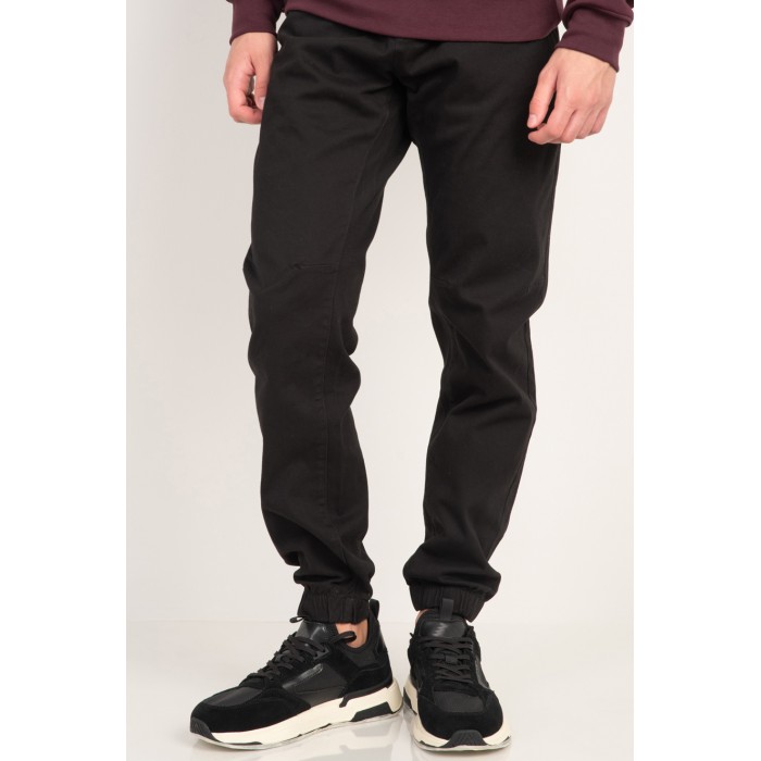 Παντελόνι Chinos Jogger Rebase 232.RCP.008 Black Παντελόνια