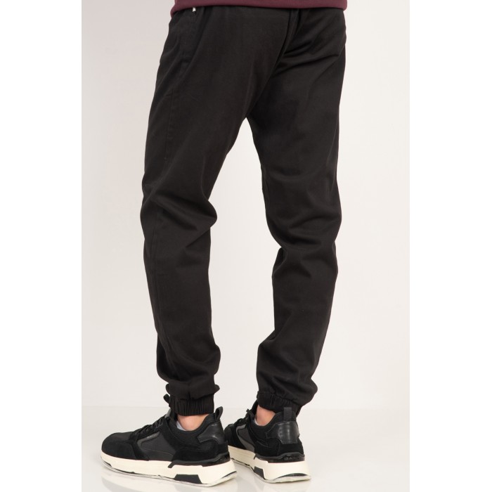 Παντελόνι Chinos Jogger Rebase 232.RCP.008 Black Παντελόνια