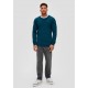 Πουλόβερ s.Oliver Basic 2040664 6904 Dark Turquoise Πλεκτά