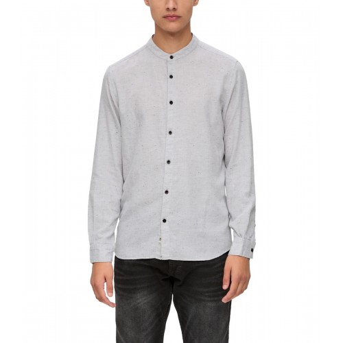 Πουκάμισο QS by s.Oliver 2134658 01W0 Light Grey