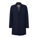Ημίπαλτο S.Oliver 2133571 58΅W0 Navy Χειμερινά  Μπουφάν