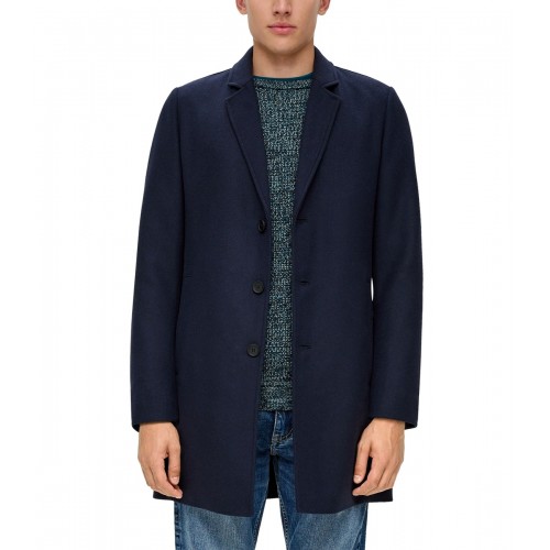 Ημίπαλτο S.Oliver 2133571 58΅W0 Navy Ημίπαλτο S.Oliver 2133571 58΅W0 Navy