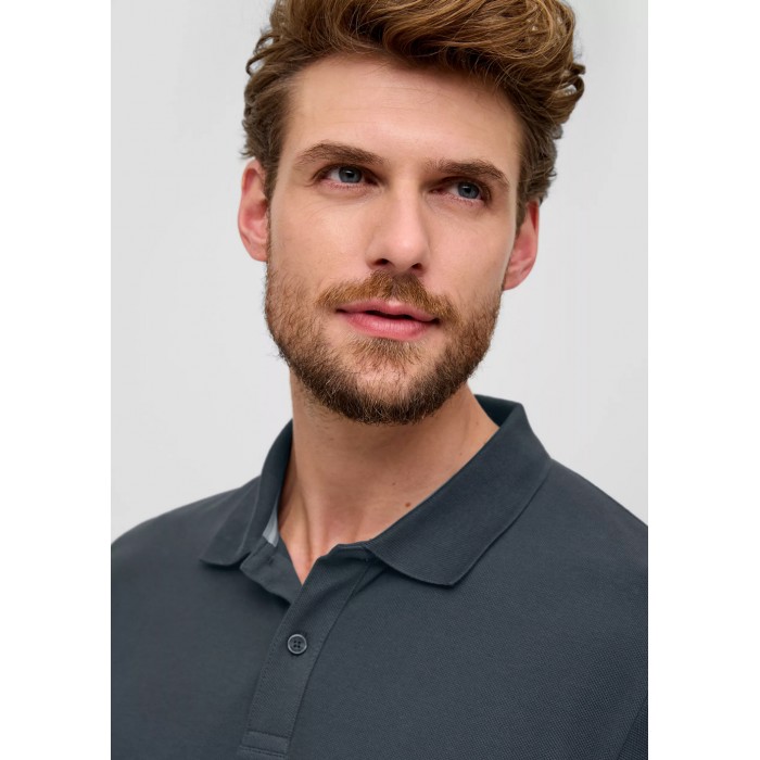 Πόλο s.Oliver 2138262 9581 Grey Polo