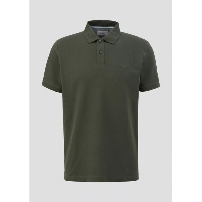 Πόλο s.Oliver 2138262 7940 Olive Polo