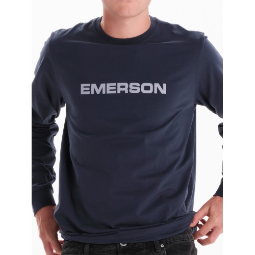 Μπλούζα μακρύ μανίκι  Emerson 242.EM31.01 Stone Blue Μπλούζα μακρύ μανίκι  Emerson 242.EM31.01 Stone Blue