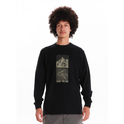 Μπλούζα μακρύ μανίκι  Emerson 242.EM31.31 Black