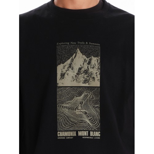 Μπλούζα μακρύ μανίκι  Emerson 242.EM31.31 Black