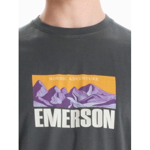 Μπλούζα μακρύ μανίκι  Emerson 242.EM31.36 Pine Green Μπλούζα μακρύ μανίκι  Emerson 242.EM31.36 Pine Green