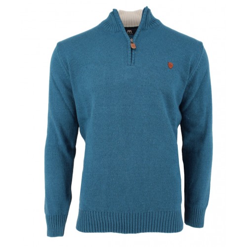 Πλεκτό Makis Tselios P 5173-03 Petrol Πλεκτό Makis Tselios P 5173-03 Petrol