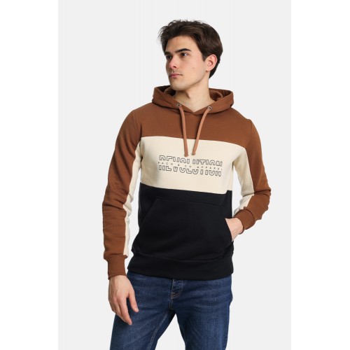 Φούτερ Paco 2481079-02 Coffee Φούτερ Paco 2481079-02 Coffee