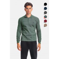 Πόλο Μακρυμάνικο Paco 2481834-04 Green