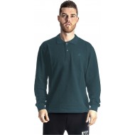 Πόλο Μακρυμάνικο Basic Paco 2481841-04 Teal