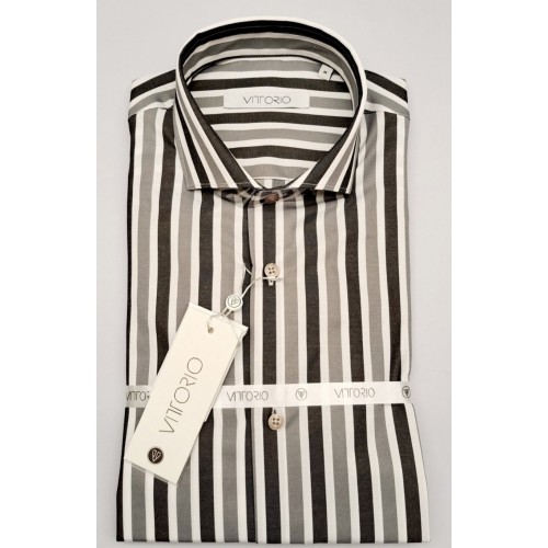 Πουκάμισο Vittorio 800-2425-003 Grey Πουκάμισο Vittorio 800-2425-003 Grey
