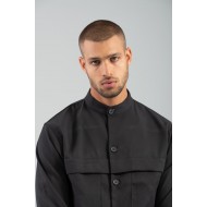 Πουκάμισο Overshirt Vittorio 300-2425-Pantova Black