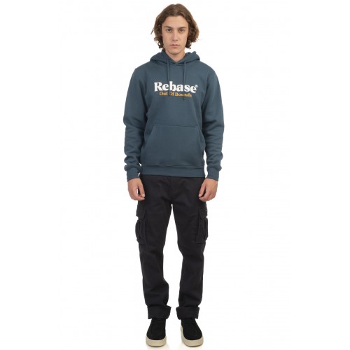 Φούτερ Rebase 242-RTOP-1016 Shady Blue Φούτερ Rebase 242-RTOP-1016 Shady Blue