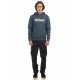 Φούτερ Rebase 242-RTOP-1016 Shady Blue Φούτερ
