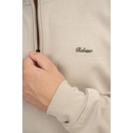 Φούτερ Half Zip Rebase 242-RTOP-1024 Light Ash