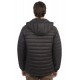 Μπουφάν Puffer Rebase 242-RJK-2000 Black Χειμερινά  Μπουφάν