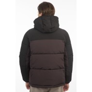 Μπουφάν Rebase 242-RJK-2006B Black-Pulm