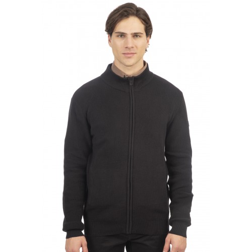 Ζακέτα Πλεκτή Rebase 242-RKNIT-8008 Black Ζακέτα Πλεκτή Rebase 242-RKNIT-8008 Black