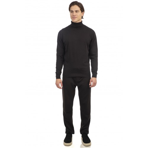 Πλεκτό Ζιβάγκο Rebase 242-RKNIT-8001 Black Πλεκτό Ζιβάγκο Rebase 242-RKNIT-8001 Black