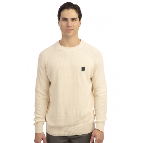 Πλεκτό Rebase 242-RKNIT-8009 Off White Πλεκτό Rebase 242-RKNIT-8009 Off White