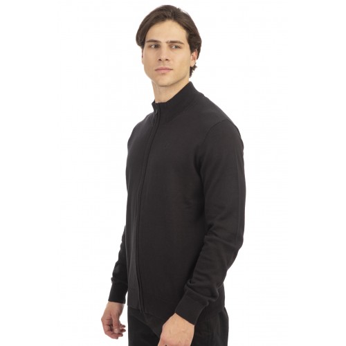 Ζακέτα Rebase 242RKNIT-8005 Black Ζακέτα Rebase 242RKNIT-8005 Black