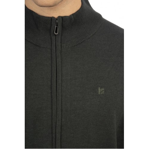 Ζακέτα Rebase 242RKNIT-8005 Forest Green Ζακέτα Rebase 242RKNIT-8005 Forest Green