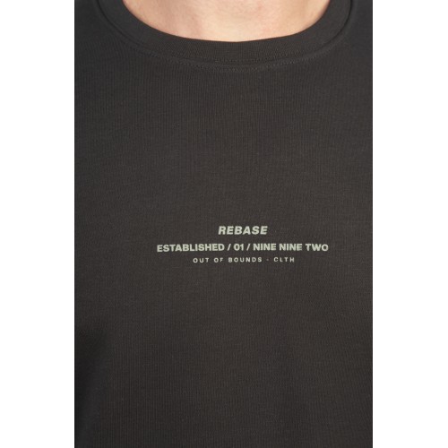 Φούτερ Rebase 242-RTOP-1011 Black