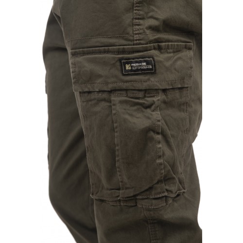 Παντελόνι Cargo Rebase 242-RCCP-4001 Khaki Παντελόνι Cargo Rebase 242-RCCP-4001 Khaki