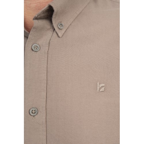 Πουκάμισο Rebase 242-RGS-5001 Smoke Πουκάμισο Rebase 242-RGS-5001 Smoke